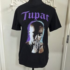 ⭐️2Pac Purple Pray Graphic T-Shirt Size XS